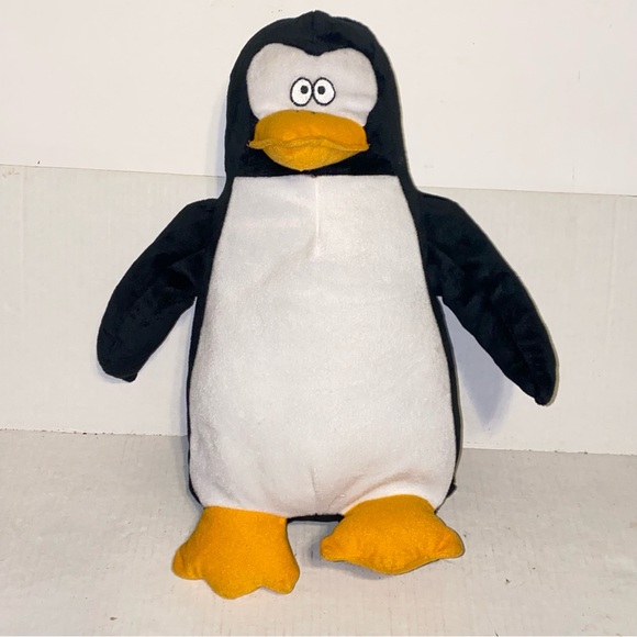 2010 Toy Factory Large Plush Stuffed 17" Standing Penguin - Picture 7 of 13